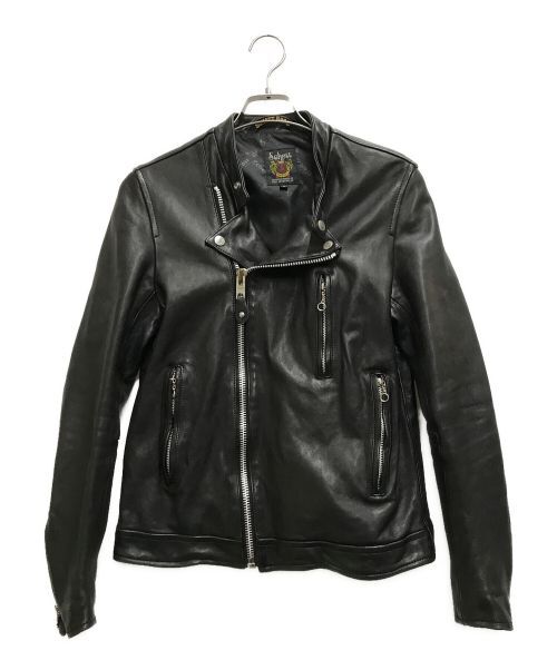 LAMB LEATHER DOUBLE RIDERS JACKET
