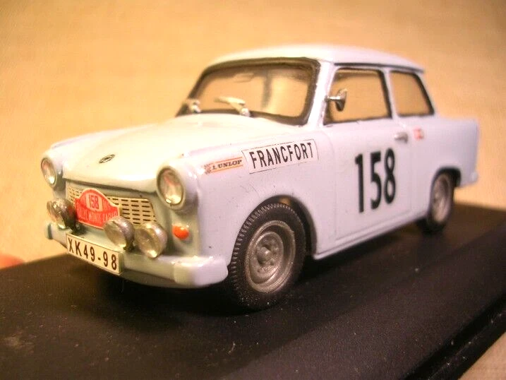 TRABANT 601 - RALLY MONTECARLO 1970 - ASMUS-PIEHLER - ELABORAZIONE VITESSE -1/43 - Immagine 2 di 4