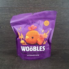 The Woobles Albie The Phoenix, Intermediate Crochet Kit NEW