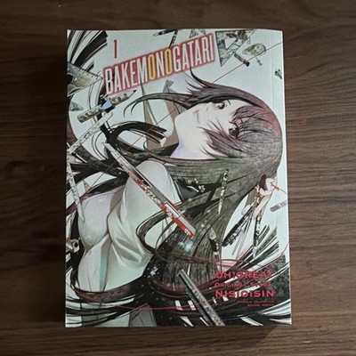 Bakemonogatari Manga Vol 1 TPB English Vertical Comics by NISIOISIN Oh! great