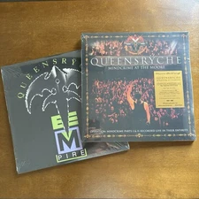 QUEENSRYCHE Empire CLEAR GREEN 2LP & Mindcrime at the Moore RED 4LP 2536 of 3500
