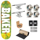 Baker Premium Complete Skateboard Jacopo Carozz Field of Depth 8.5" Ft. Krux/SM