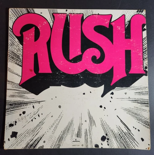 1974 RUSH SELF TITLED DEBUT EARLY PRESS MERCURY SRM-1-1011 TERRE HAUTE GK MASTER