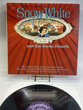 Walt Disney's Snow White And The Seven Dwarfs Vinyl LP 1962 Disneyland Record