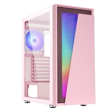 Pink Gaming Computer Windows 11 PRO Desktop 1TB NVME SSD 32GB RAM AMD Ryzen CPU