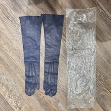 Vintage Gloves Navy Blue