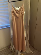 Satin Rose Slip Dress