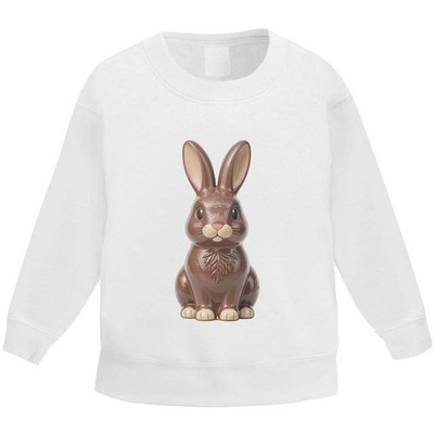 Kinder Sweatshirt / Pullover / Pulli ''Schokolade Osterhase'' (KW061516)