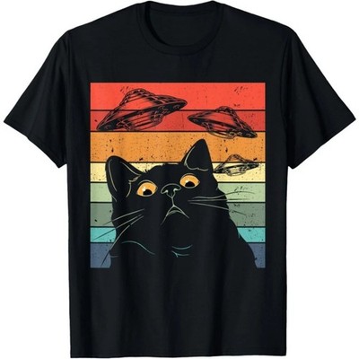 Funny Cat Tee Galaxy Cat Shirt