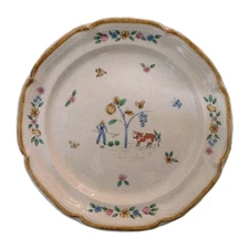 International China Company #7774 Heartland Farm 7 3/4" Salad Plate Japan 