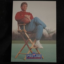 1991 Pro Line Portraits Joe Theismann #56 Base Set Washington Redskins NFL