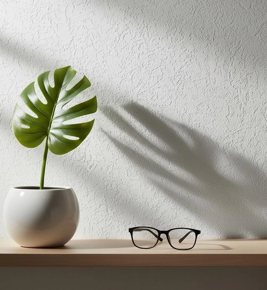 Wallpaper White Textured Wallpaper Plaster Effect for Living Room Bedroom Made in Germany - Image 2 of 4