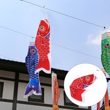 Japanese Carp Streamer Flag Windsock - Koinobori Traditional Hanging Fish Flag