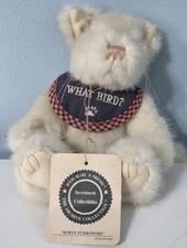 Boyds Bears 8" ROBYN PURRSMORE Plush Kitten Cat with Bib NWT NEW