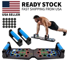 Push Up Board Premium 28 in 1  Rack Board System Fitness Workout Train Home Gym