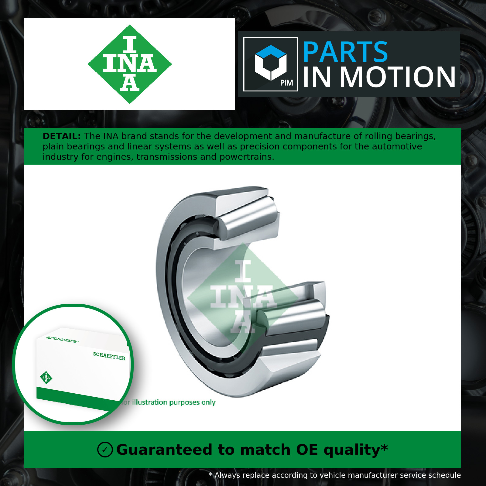 Bearing, manual transmission 712150410 INA 0A5311220B 0A5311220D Quality New