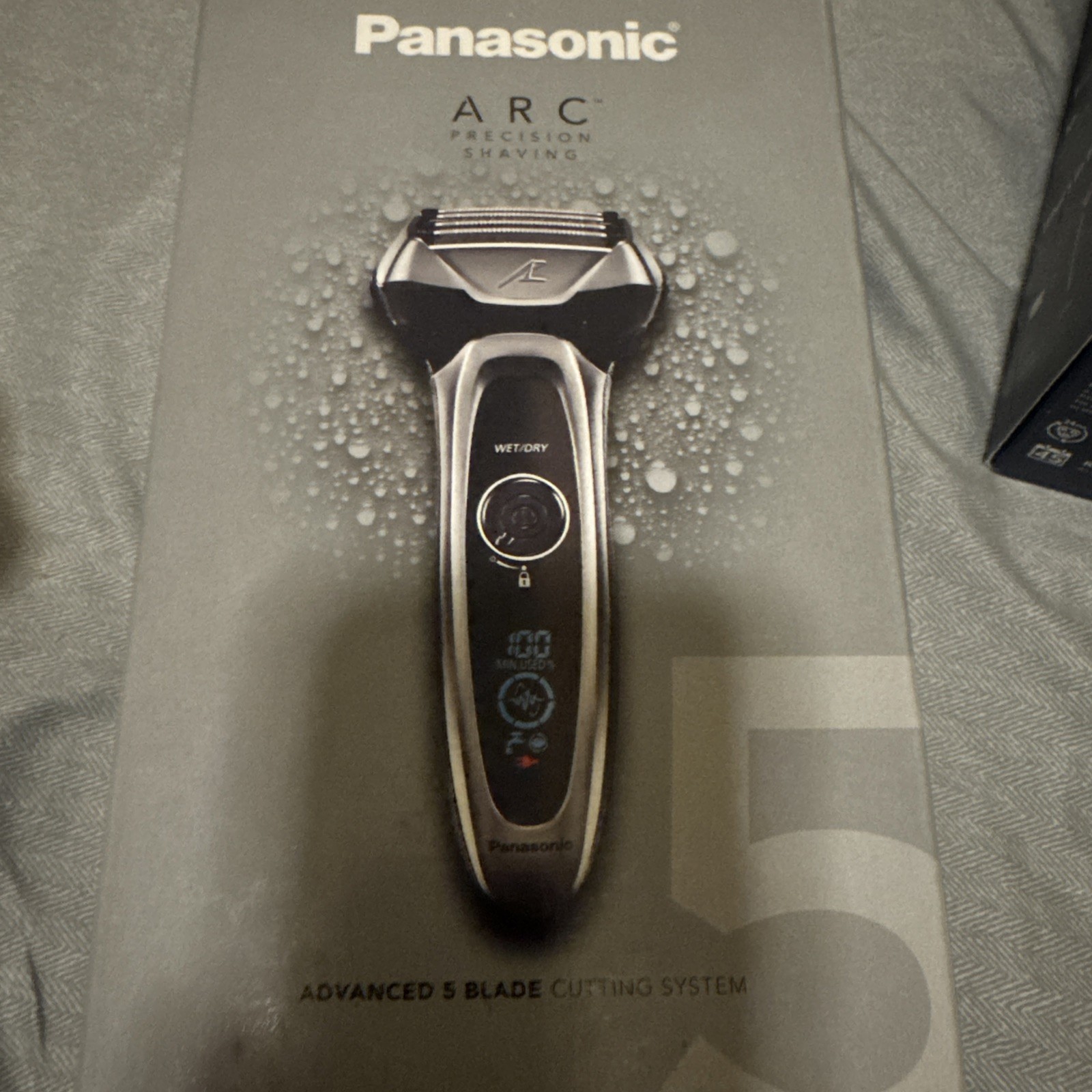 Panasonic LV65S Arc5 Men's 5-Blade Cordless Electric Razor w