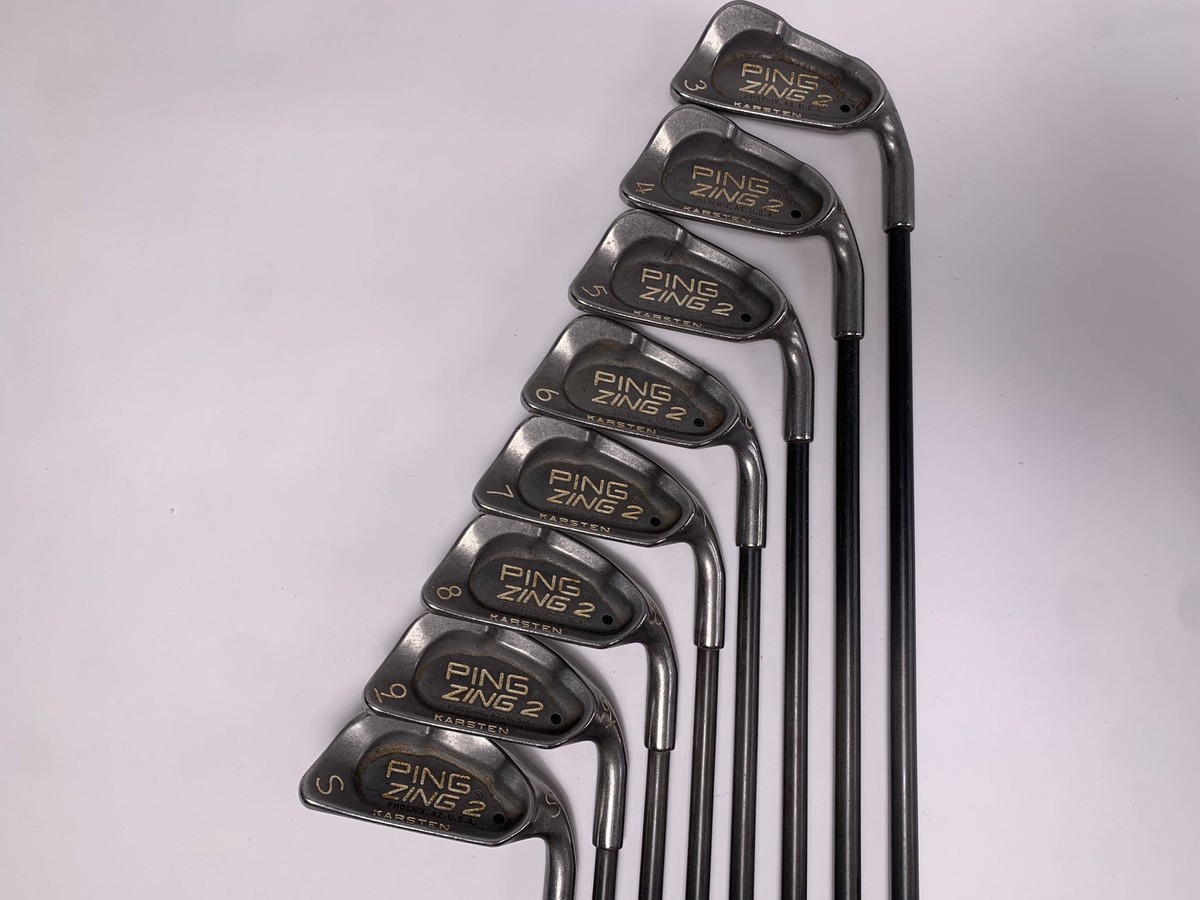 PING ZING 2 1番 3番セット Ping Zing 2 Iron Set 3-SW Black Dot G Loomis Regular