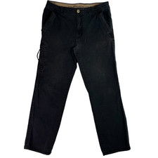 Legendary Outfitters Mens 32x30 Black Work Pants Stretch Utility Casual