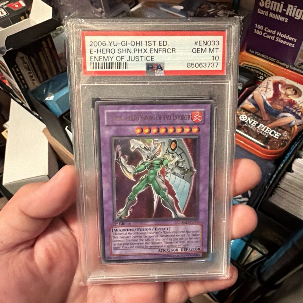 Yu-Gi-Oh! TCG Professional Sports Authenticator (PSA) Individual