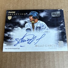 2013 Inception AUTO ROOKIE Avisail Garcia RC #RA-AG Tigers Basketball Card (f5)