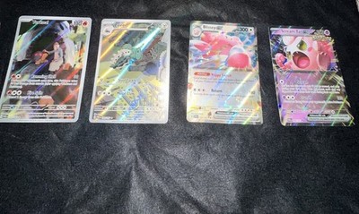 Nintendo Pokémon TCG 4-Card Lot Blissey ex Scream Tail ex Scarlet & Violet Holo