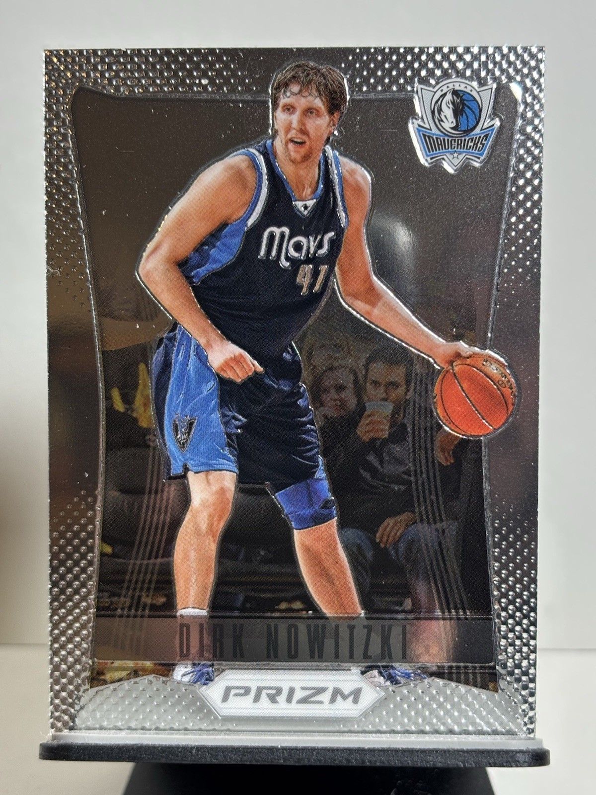 Dirk Nowitzki 2012-13 Panini Prizm #63 (1st Year Prizm) - Dallas Mavericks