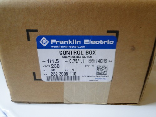 1 1/2 1.5 Hp Submersible Water Pump Control Box - Picture 2 of 3
