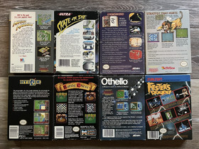 NES Nintendo 18 Cart & Box Lot