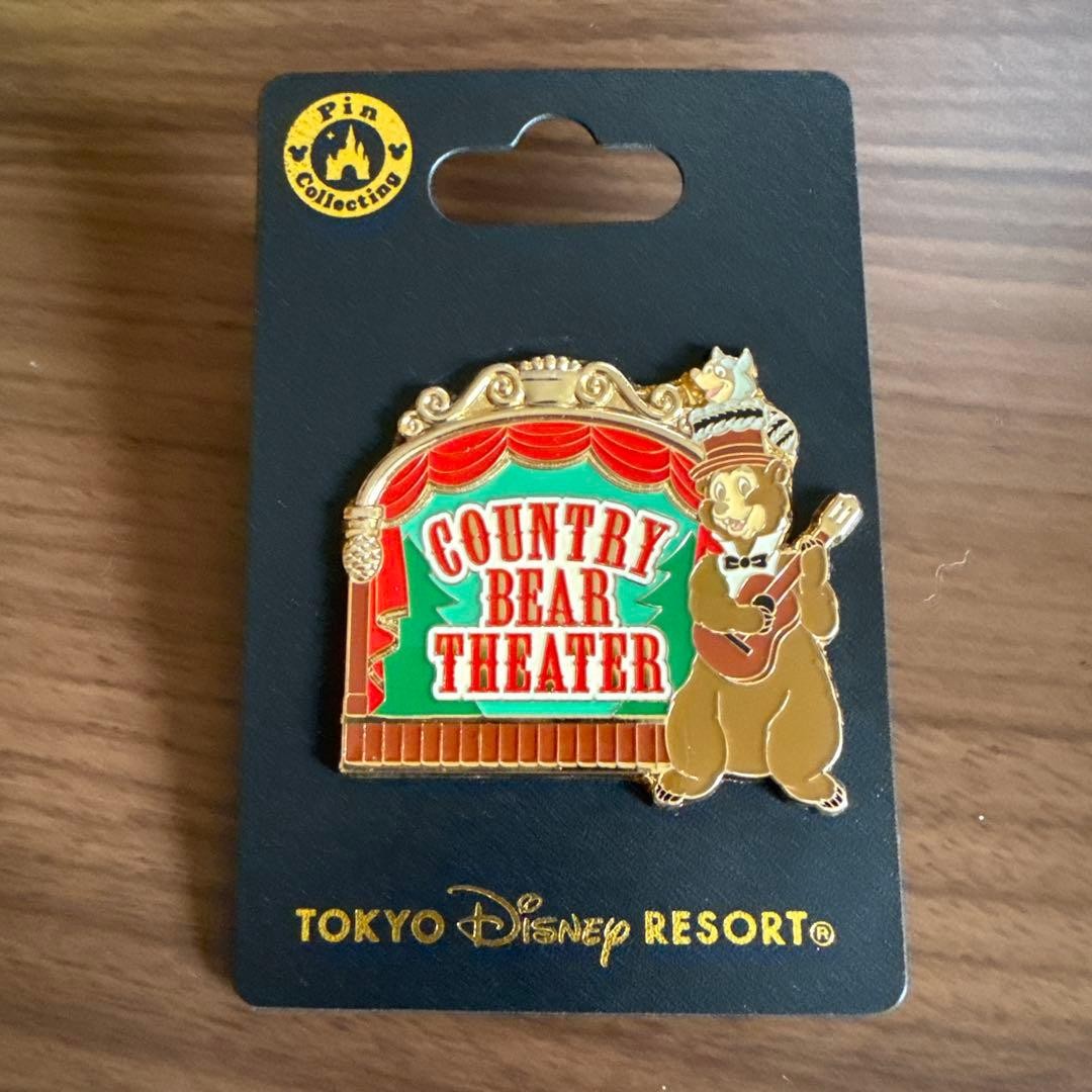 Tokyo Disney Resort Country Bear Theatre Pin Badge