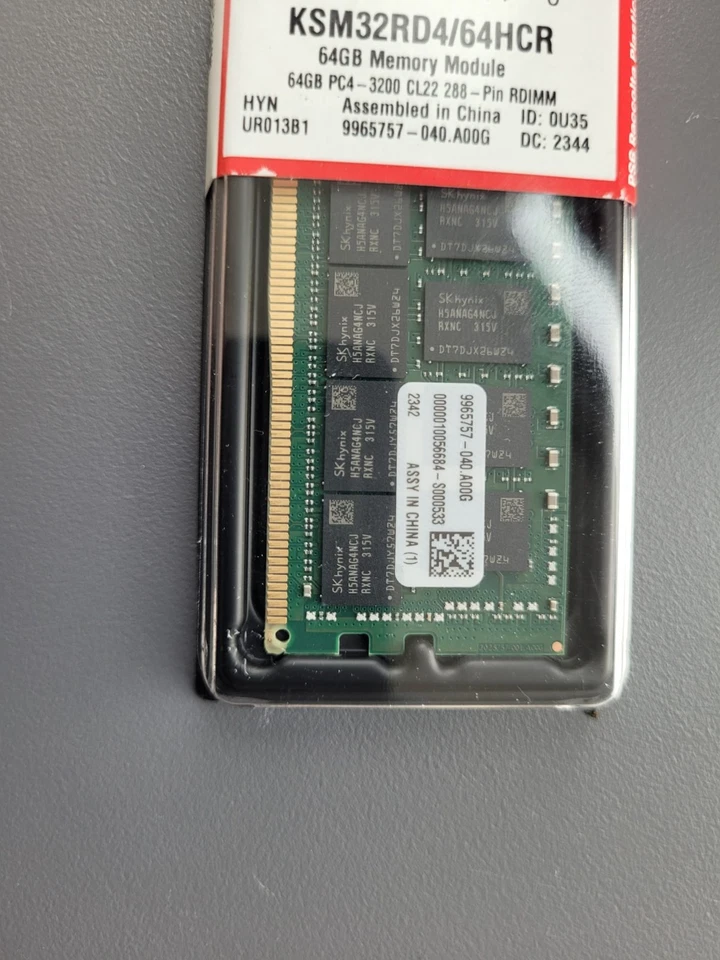 Kingston Server Premier KSM32RD4/64HCR Memory Module ( new ) - Bild 3 von 4