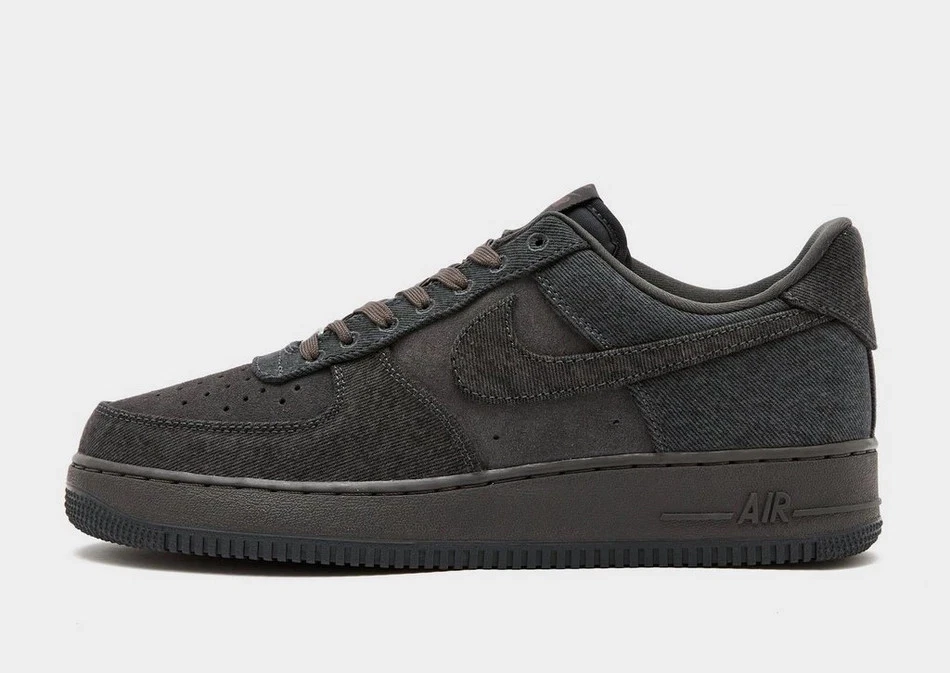 Nike Air Force 1 'Denim' Men's Shoes in Grey