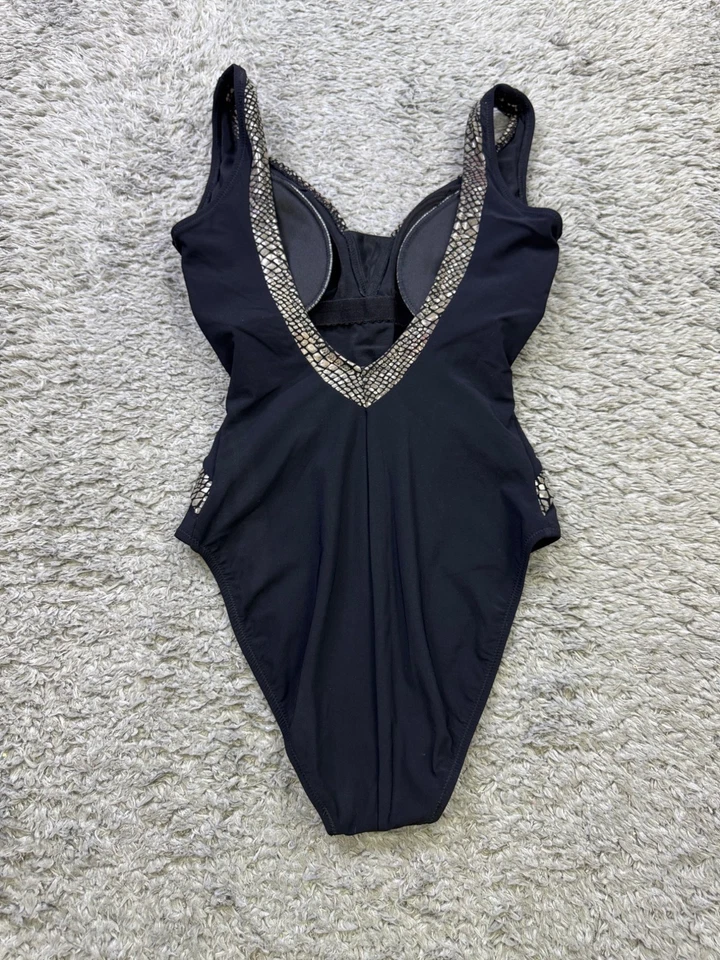 Traje de baño Profile by Gottex para mujer 8 piezas traje de baño sin tirantes acanalado traje de baño Foto 2 de 4