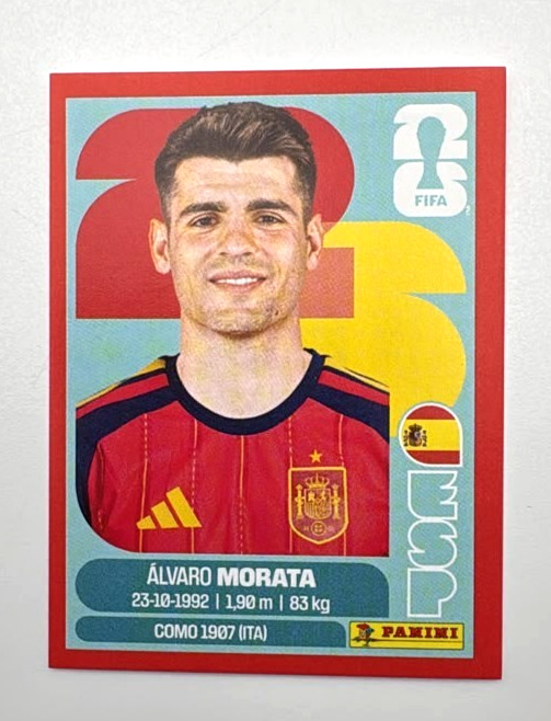 2026 100% Authentic Panini FIFA World Cup Spain Stickers Pick Team Logo Players