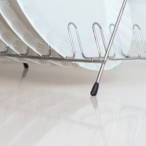 Soporte para platos de acero inoxidable para almacenamiento de cocina 2 piezas - Imagen 9 de 12