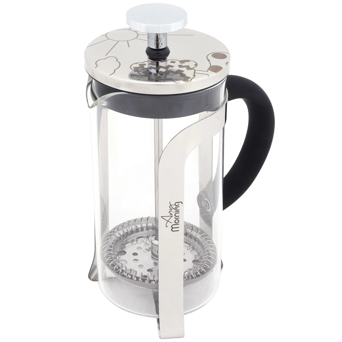 Any Morning French Press Coffee and Tea Maker, Borosilicate Glass Coffee Press,
Opens in a new windo