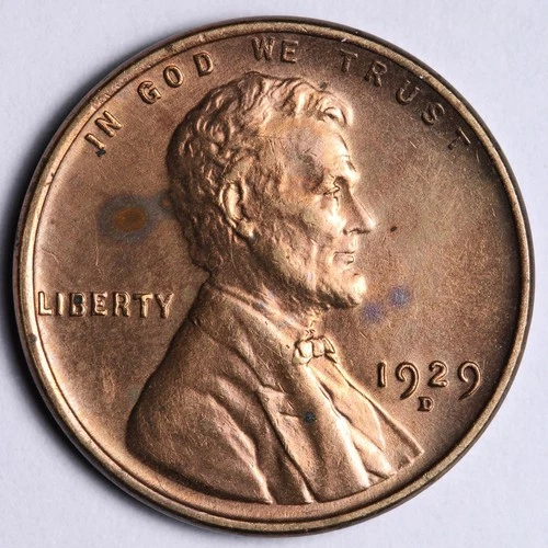 1929-D Lincoln Wheat Cent — photo from the most recent tracked eBay sale