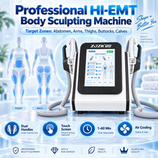 HI-EMT Muscle Sculpting Machine Body Shaping Fat Reduction Dual Handle Salon Spa