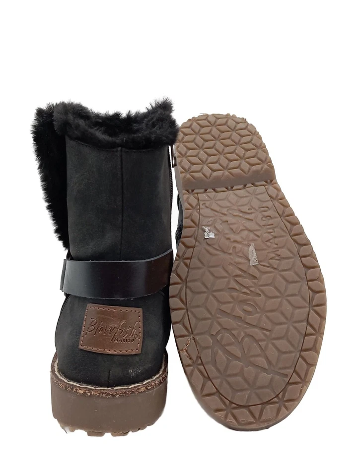 BLOWFISH Botas con cremallera Mujeres Botines Talla EU 37 negro look casual - Imagen 2 de 4