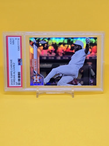 Yordan Alvarez 2020 Topps Chrome Image Variation SP #200 RC Houston Astros ⚾️🔥