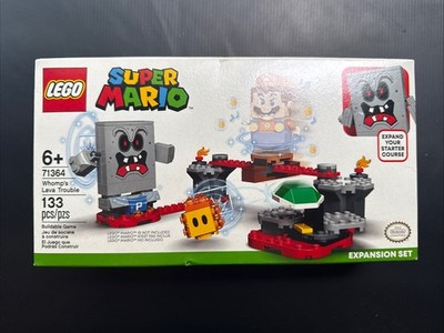 Lego 71364 Super Mario Whomp s Lava Trouble NIB RETIRED Lava Bubble Ba-Boum