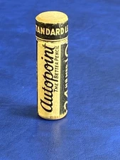 Vtg Autopoint Standard Leads No. 43N HB Med Black Wood Container with Leads