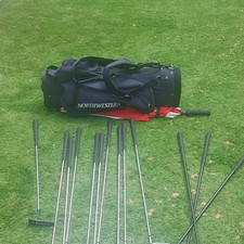 Northwestern Pro Select Right-Handed 12 Club Set w/ Bag Steel Shafts 350cc