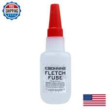 Bohning Fletch Fuse Instant Glue, 1/2 oz - Vanes, Points, Inserts, Nocks