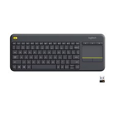 Logitech - K400 Plus TKL Wireless Membrane Keyboard for PC/TV/Laptop/Tablet w...