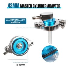 43mm Brake Fluid Bleeder Adapter Master Cylinder Adapter Fit For Toyota Lexus Us