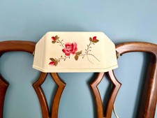 Vitg Mid Century Headboard Lamp  Floral Print Clip On Lamp  Bed Reading Lamp