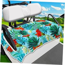 Golf Cart Seat Covers, Unique Golf Cart Seat Towel Blanket for Green Red White