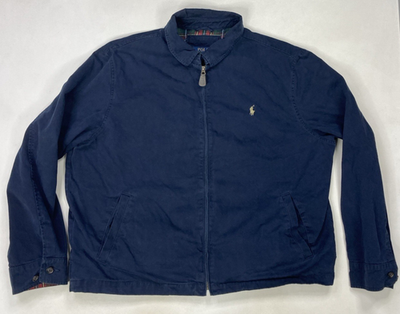 POLO RALPH LAUREN / ジャケット/XXL/コットン/NVY Polo Ralph Lauren Bi-Swing Jacket Men XXL Navy Blue Pony Beige | eBay