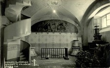 Staircase to Oratory, Sta Monica, c1910, Puebla, Puebla